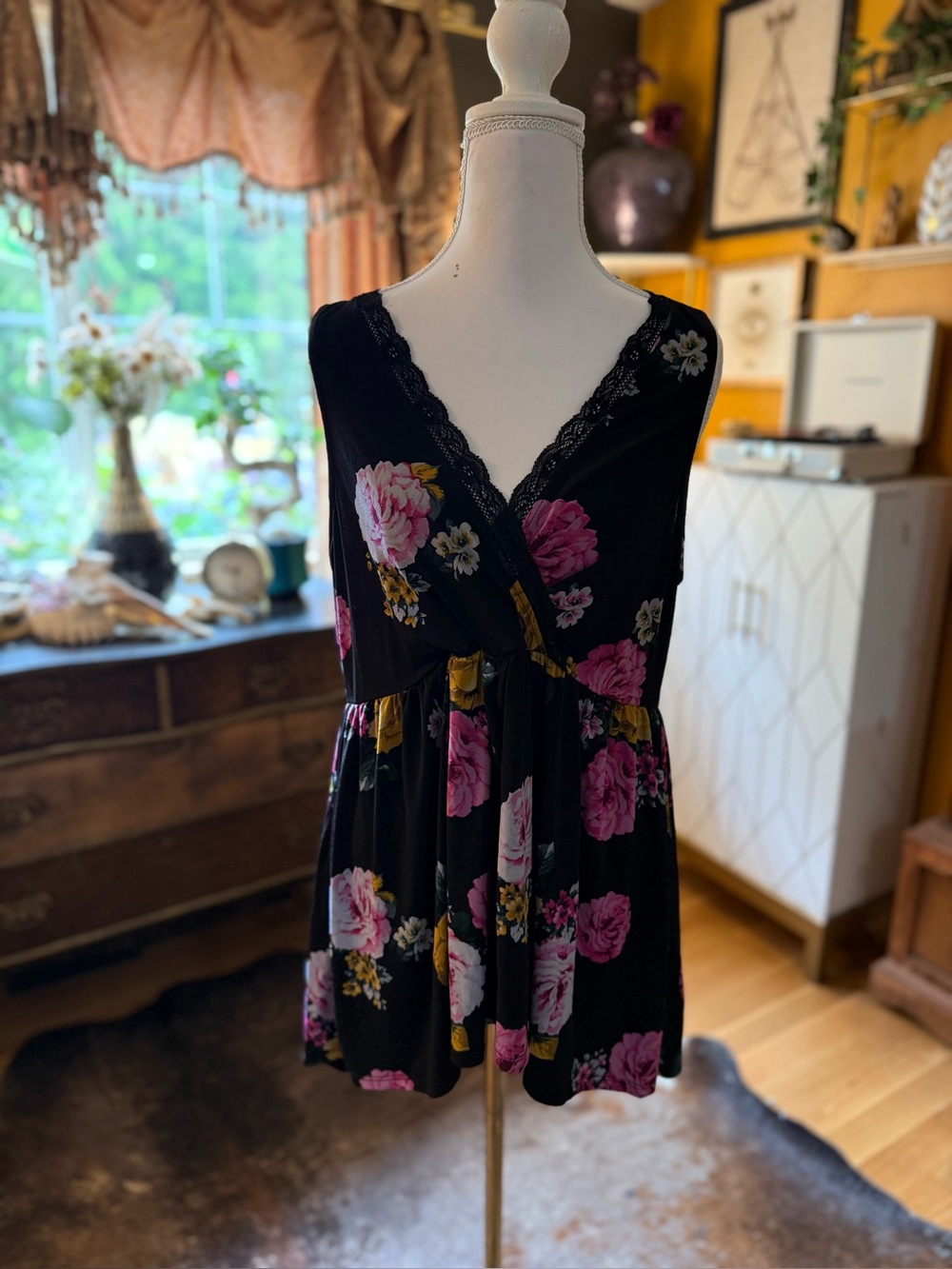 Torrid Floral Tank Top sz00